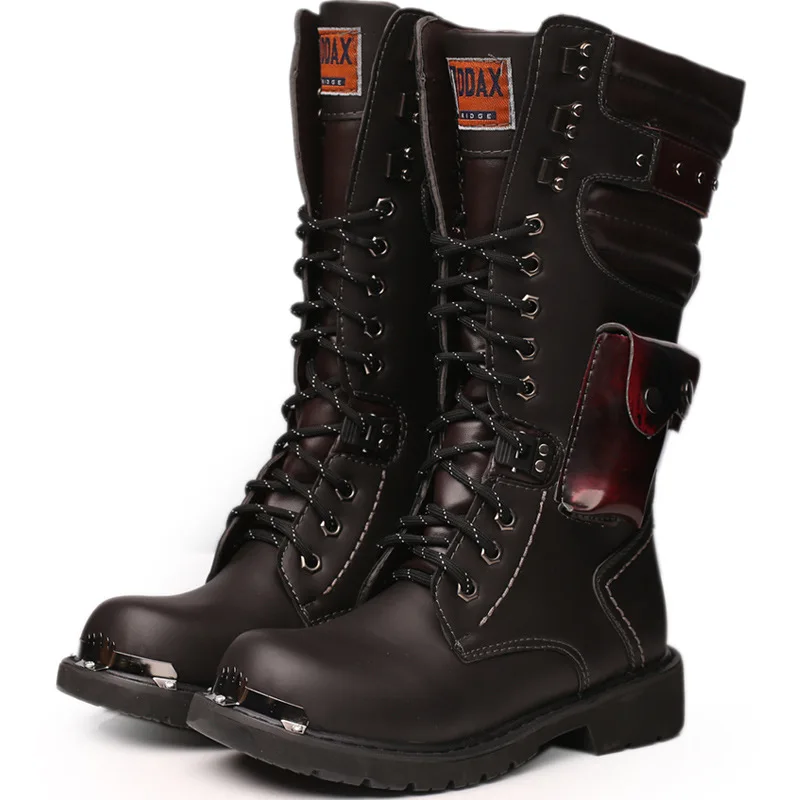 Men'S Shoes Hoka Sale - Homens joelho botas de couro alto