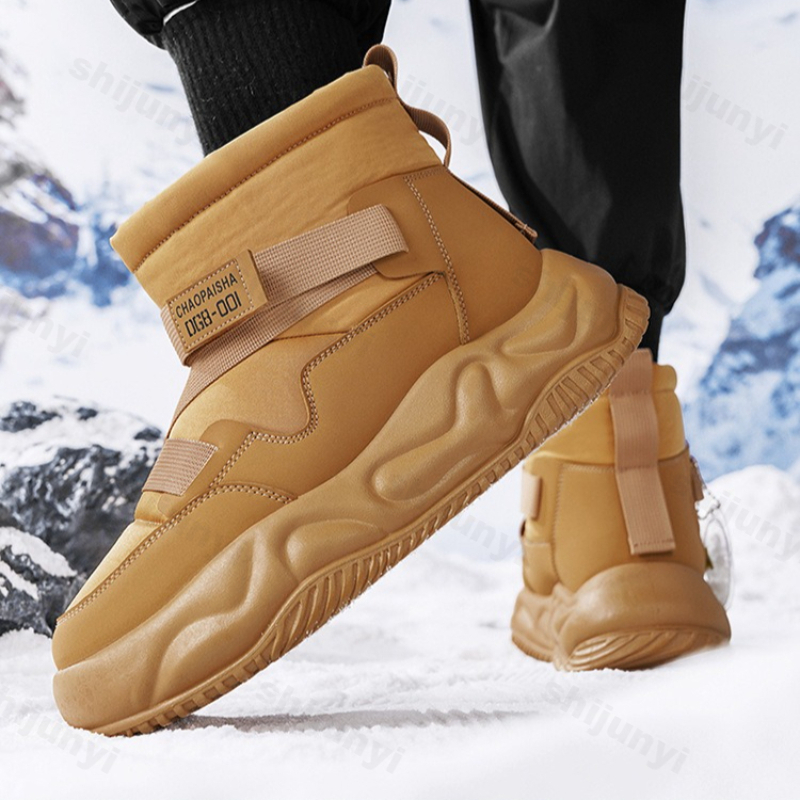Botas de neve masculinas 2025  - Men'S Shoes With Height Increase avaliação e preço