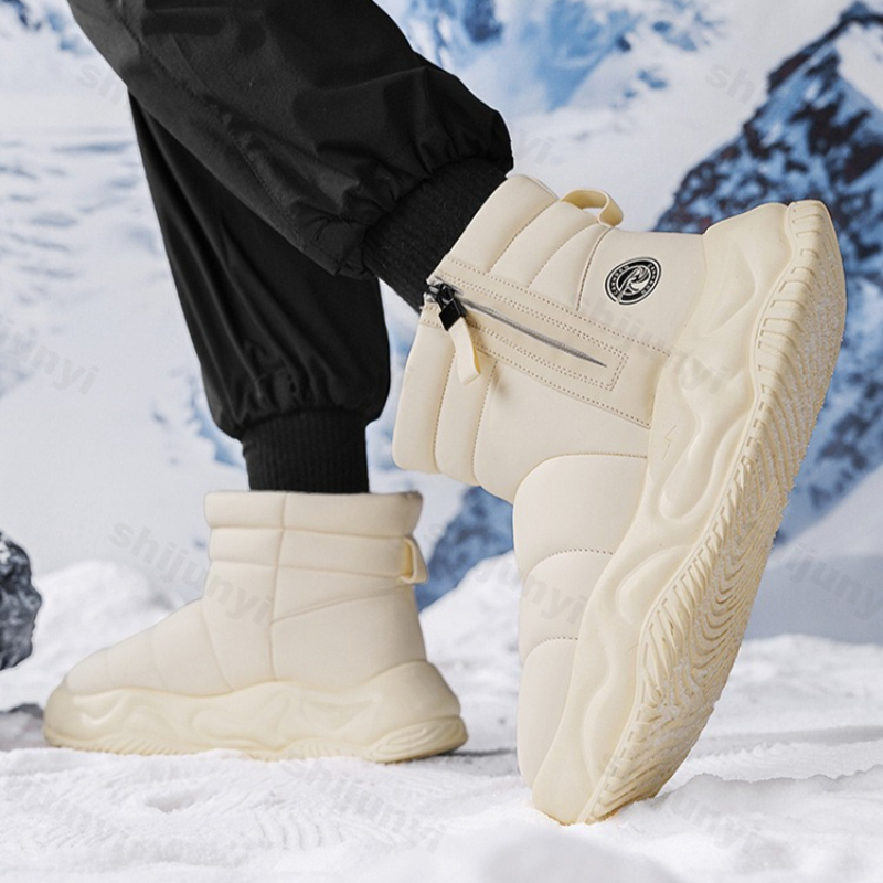 Botas de neve masculinas 2025  - Men'S Shoes With Height Increase avaliação e preço