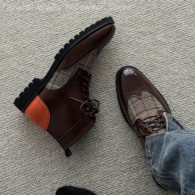 Botas de cano curto com cadarç - Men'S Shoes Smart avaliação e preço