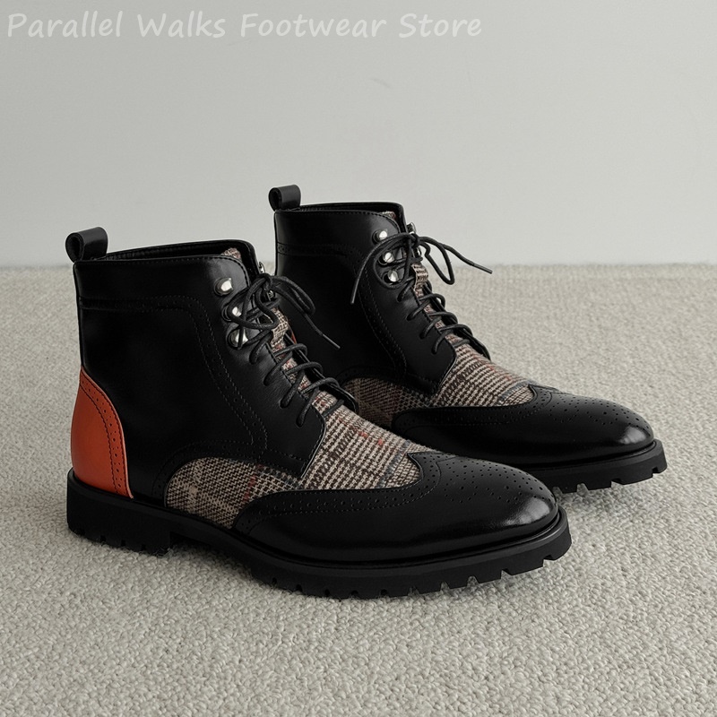 Botas de cano curto com cadarç - Men'S Shoes Smart avaliação e preço