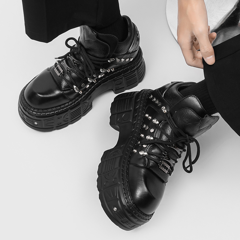 Novos Sapatos Plataforma Mascu - Men'S Shoes With Height Increase avaliação e preço