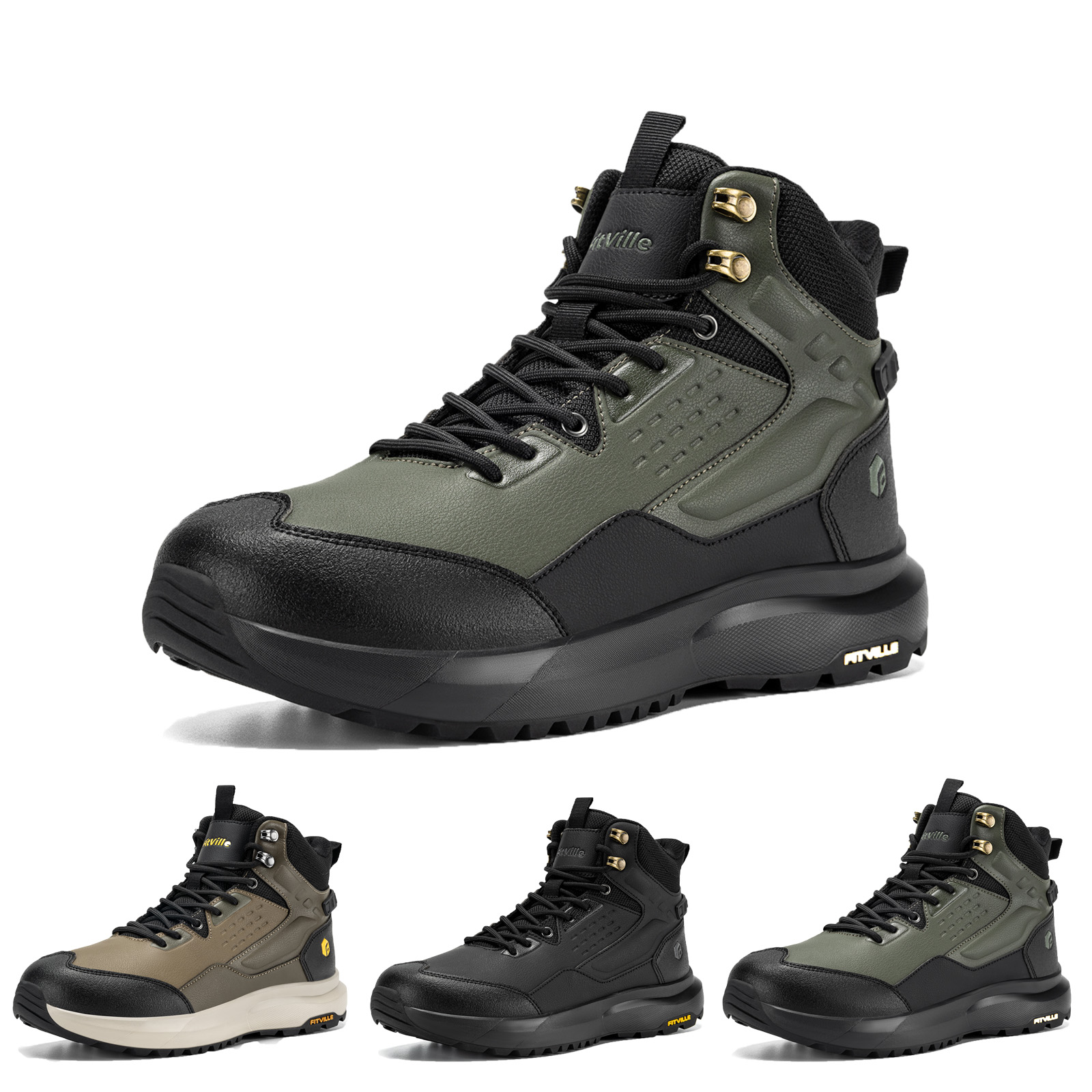 Botas masculinas largas para c - Men'S Shoes Water Resistant avaliação e preço
